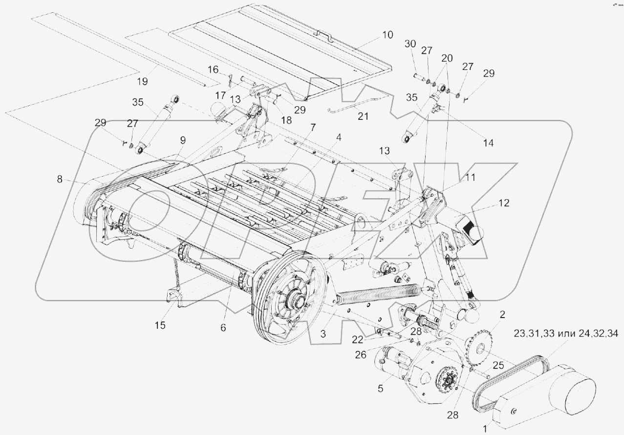  Камера наклонная КЗК-8-1810000А