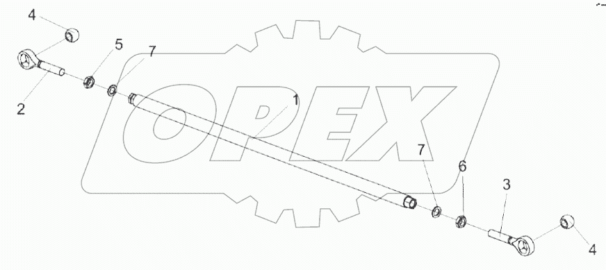  Тяга КЗК 0100560-03
