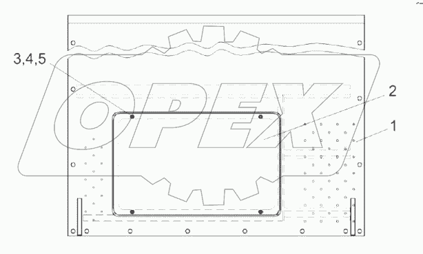  Настил КЗК-8А-2-0100320