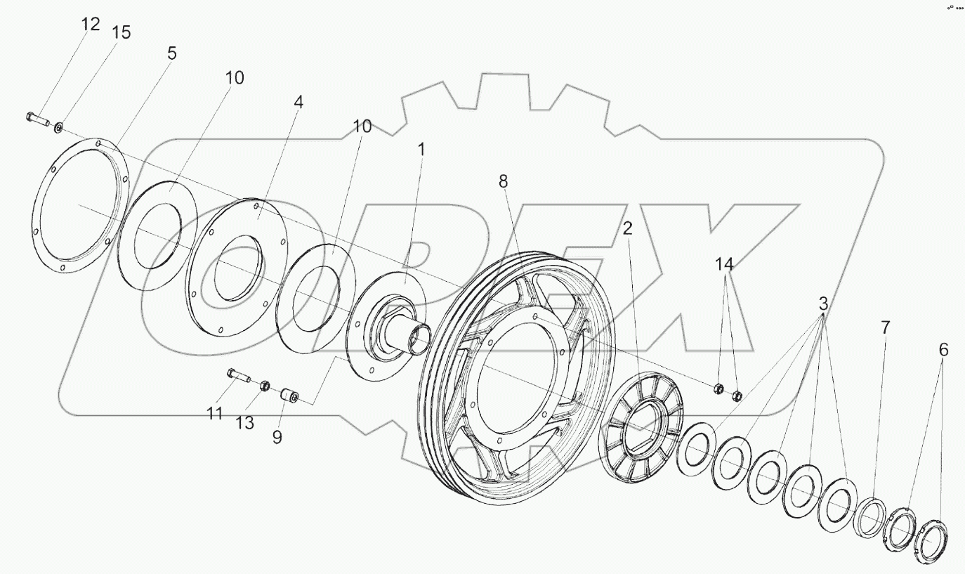  Муфта предохранительная КЗК 1873100