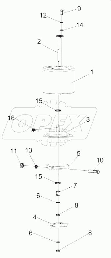  Воздухозаборник вращающийся КЗК-12-3-0126420