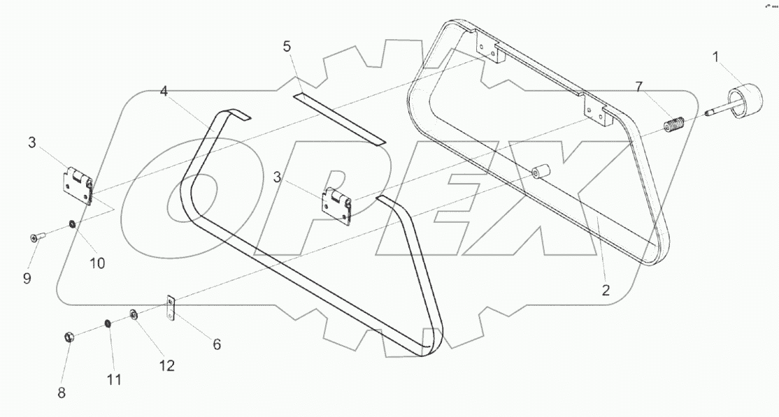  Крышка КЗК-12-0120530А
