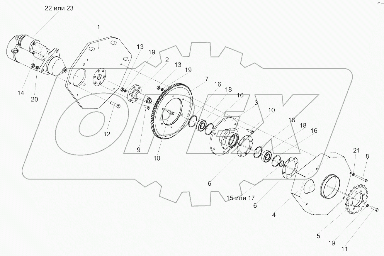  Реверс КЗК-8-1814000А