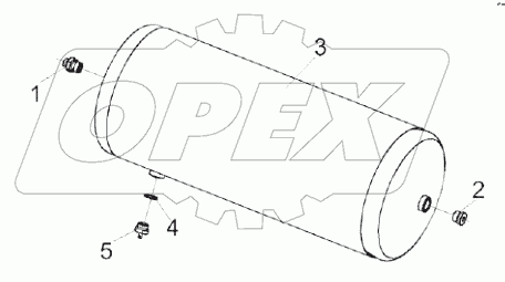  Ресивер КЗК-8А-10-2-0800030