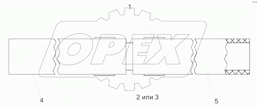  Рукав сборный КЗК-12-0601600-01