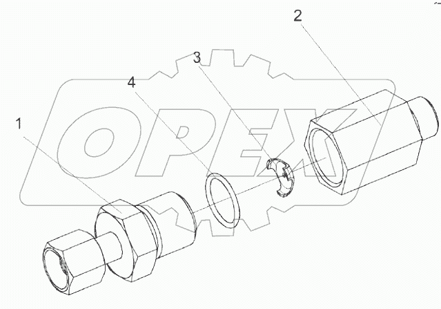  Дроссель с обратным клапаном КЗК 0602520А-01