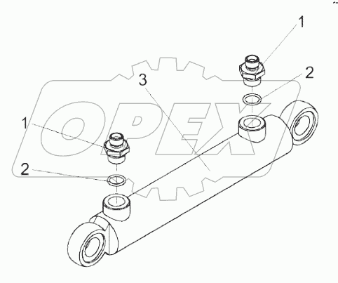  Гидроцилиндр КЗК-12-0602310