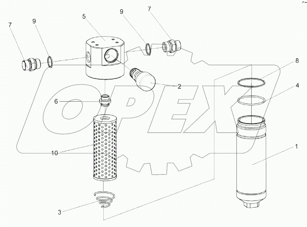  Фильтр напорный КЗК-12-0602570