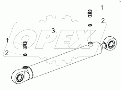  Гидроцилиндр КЗК 0602510