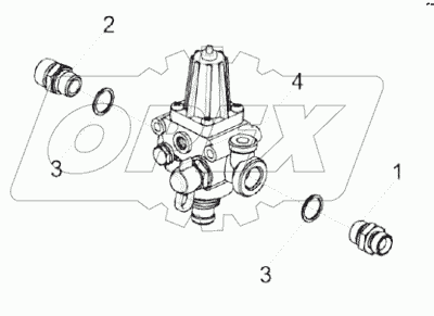  Регулятор давления КЗК-10-0800190