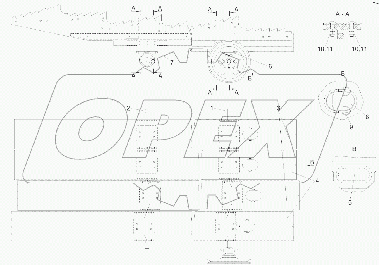  Соломотряс КЗК-8А-0212000-01