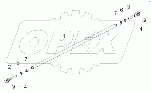  Стяжка КЗК 0100150А