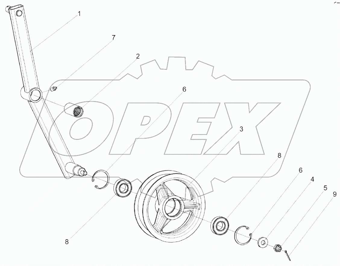  Рычаг КЗК 0202400В