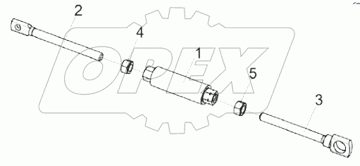  Стяжка КЗК 0202990А