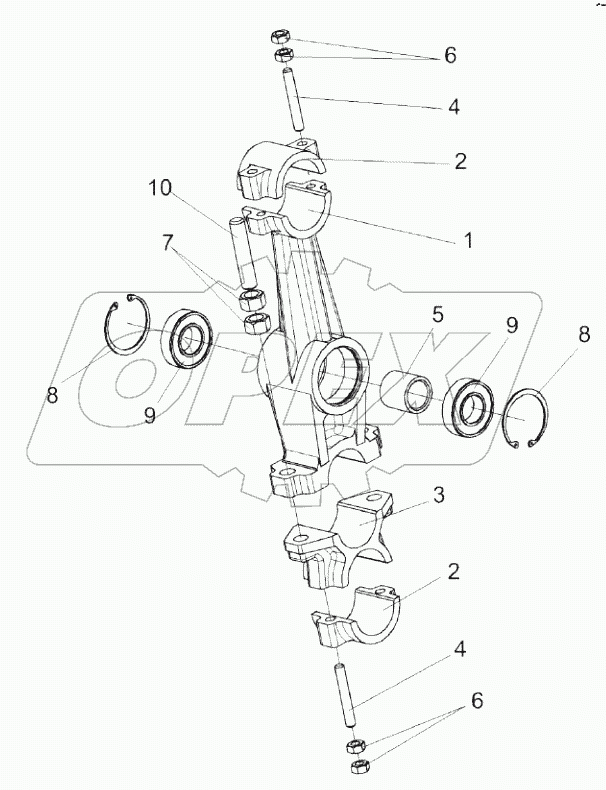  Рычаг КЗР 0202160Г