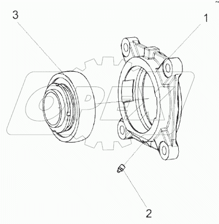  Опора КЗК 0102350