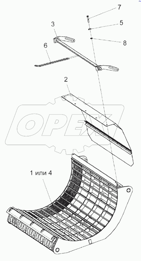  Подбарабанье КЗК 0103000-01