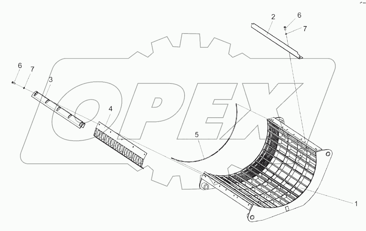  Подбарабанье КЗК 0103010-01