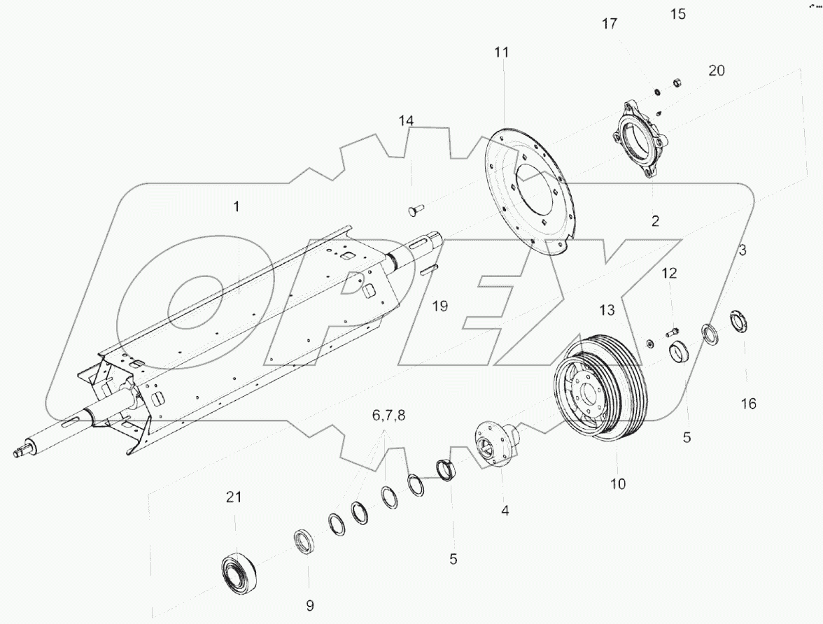  Битер отбойный КЗК 0105500