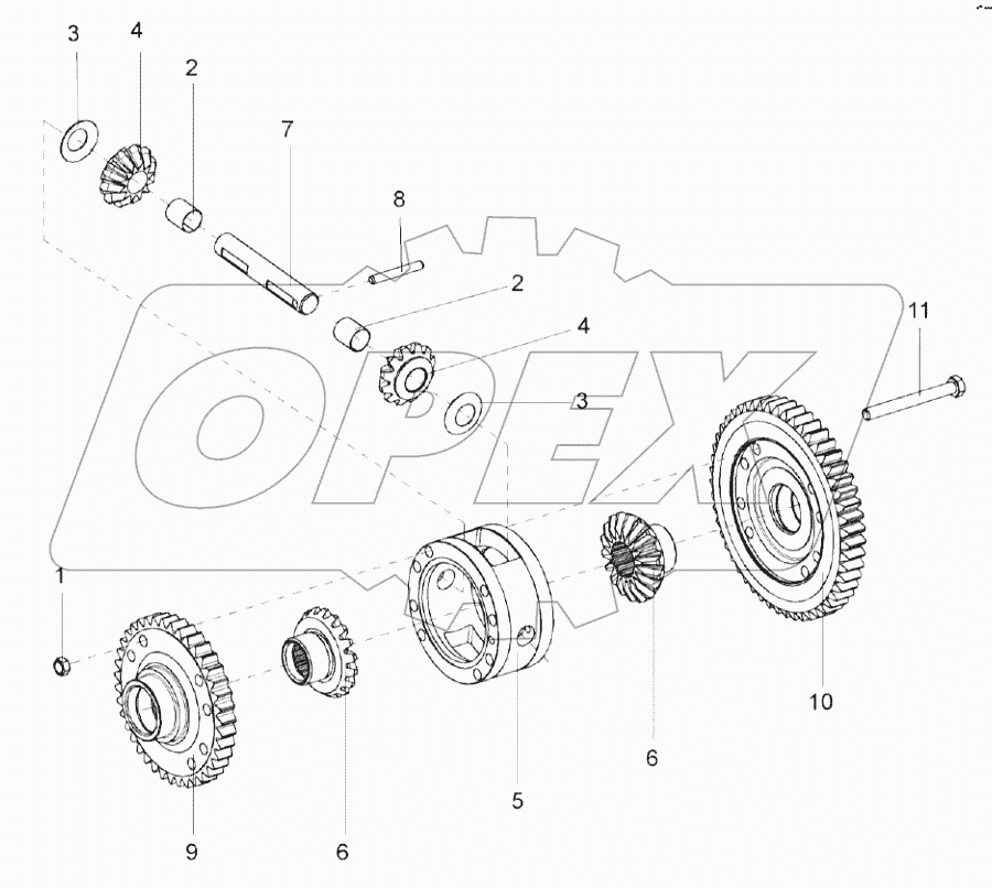  Дифференциал 3518020-43190
