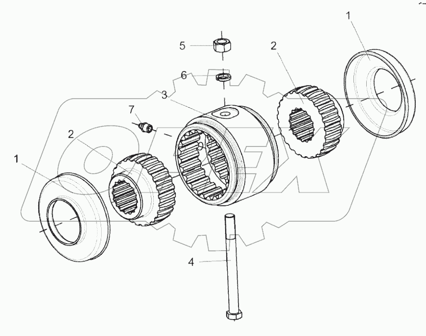  Муфта КВС-1-0107060