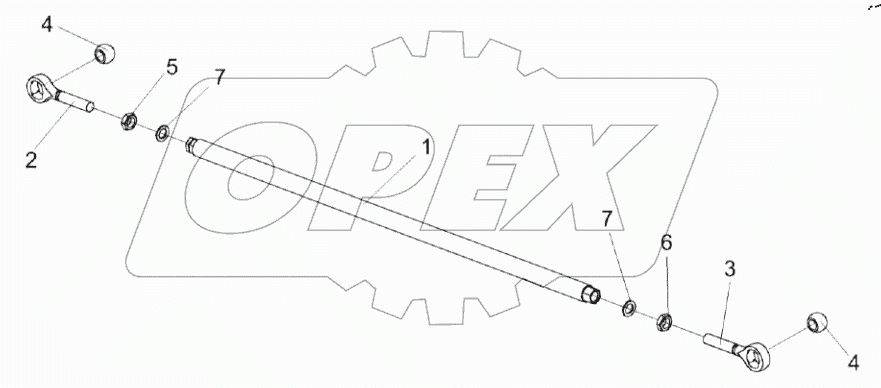  Тяга КЗК 0100560-03