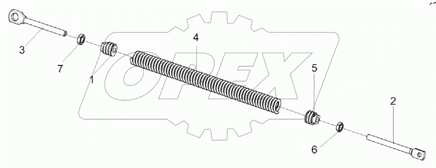  Пружина КЗК 0202840А-03