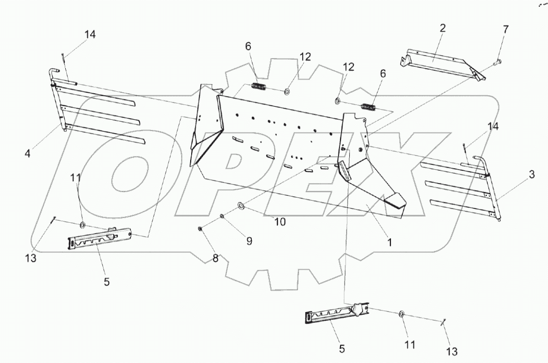  Дефлектор КЗК-8-0290320