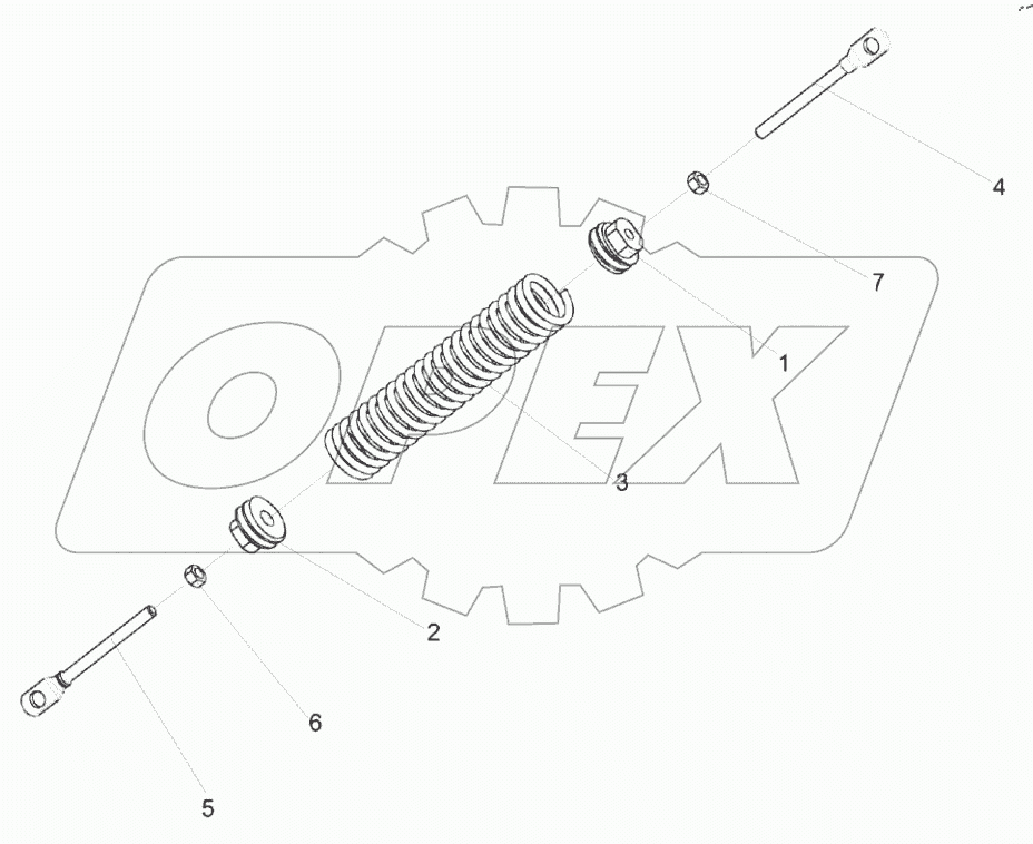  Пружина КЗК 0220040А