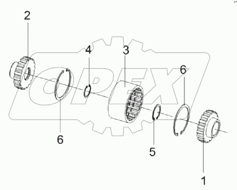 Муфта КЗК 0222100