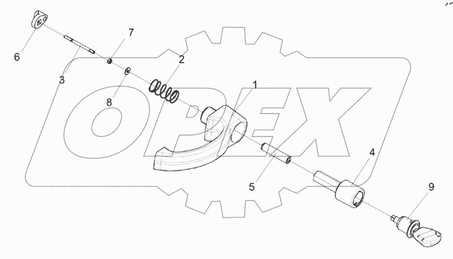  Ручка КЗК-12-0131010