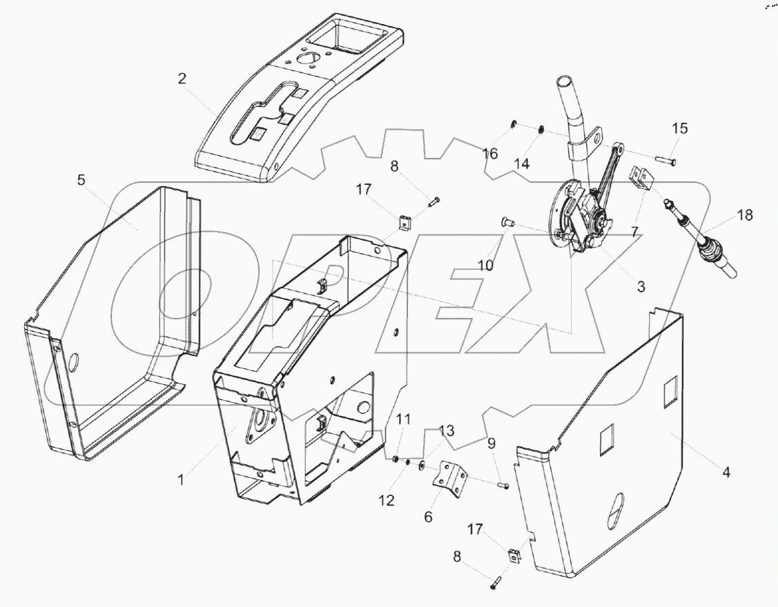  Блок управления КЗК-3219-0119890