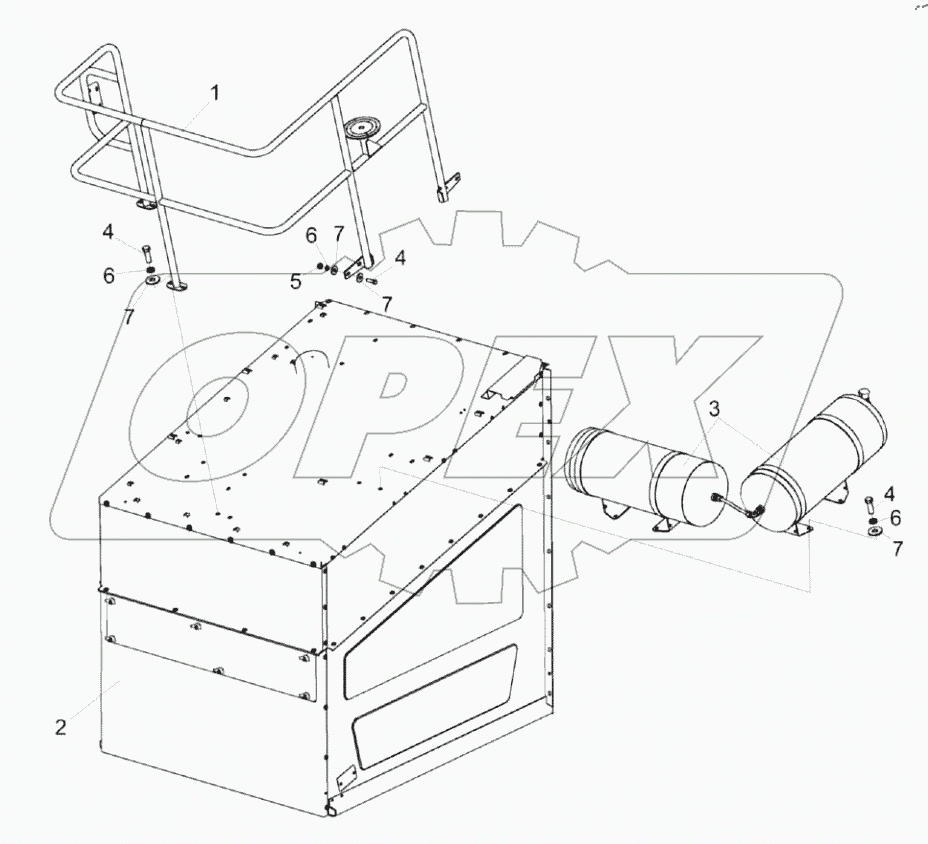  Установка капота КЗК-8-8-0228310