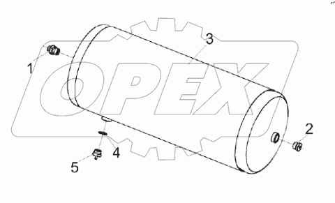  Ресивер КЗК-8А-10-2-0800030