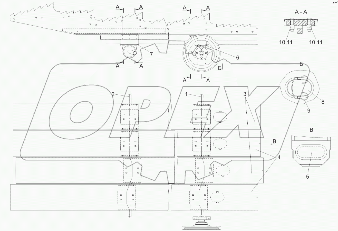  Соломотряс КЗК-8А-0212000-01
