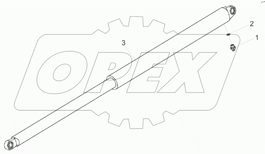  Гидроцилиндр КЗК-8-8-0602510
