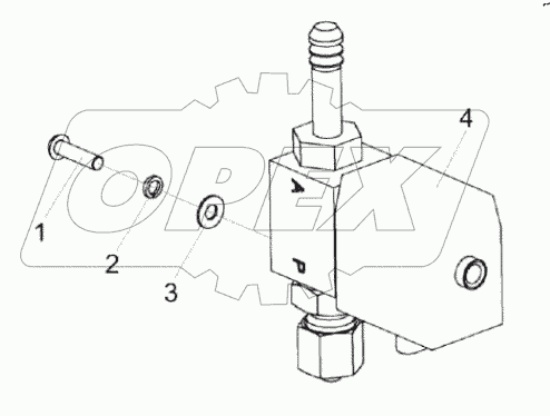  Клапан электромагнитный КЗК-2124-0800180