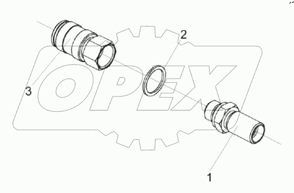 Пневмовывод КНС-6028-0180110