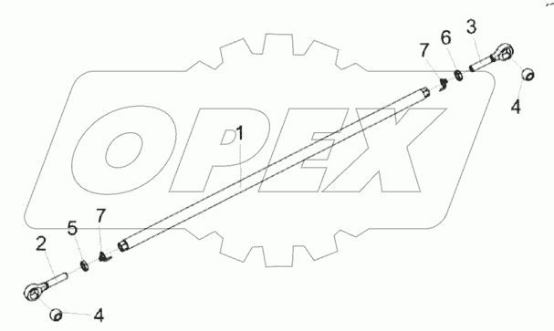  Стяжка КЗК 0100150А
