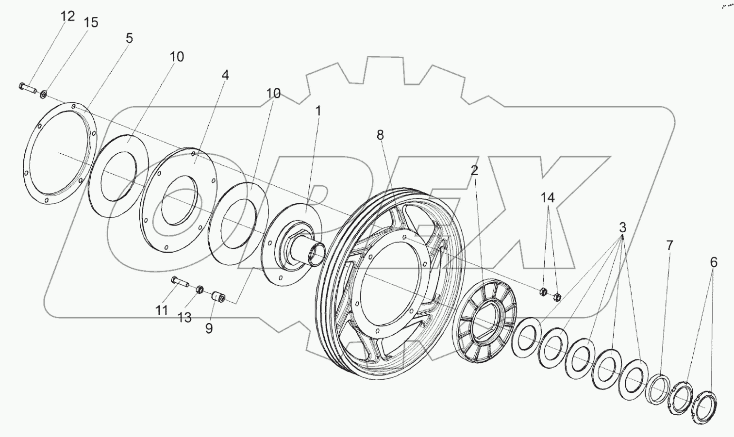  Муфта предохранительная КЗК 1873100