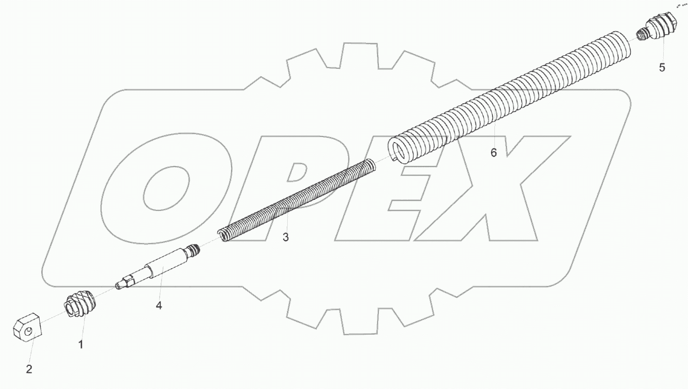  Блок пружин КЗК 1775030