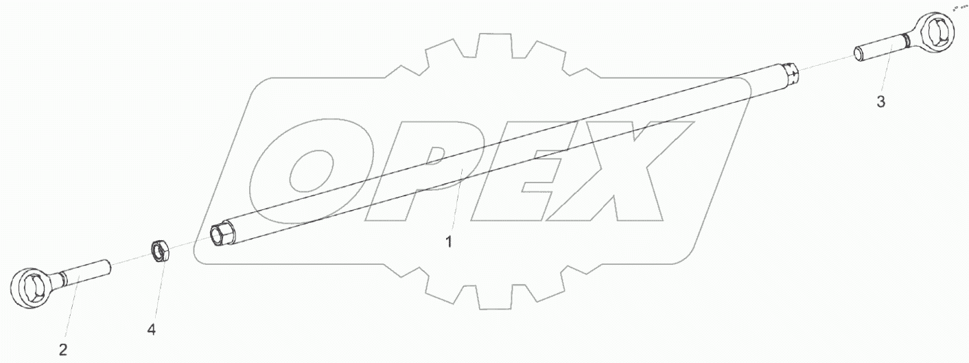  Тяга КЗК 1775040