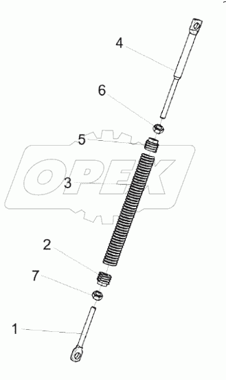  Пружина КЗК 0202850А-02