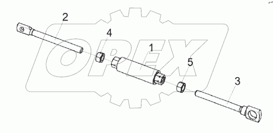  Стяжка КЗК 0202990А