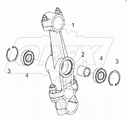  Рычаг КЗР 0202160Г