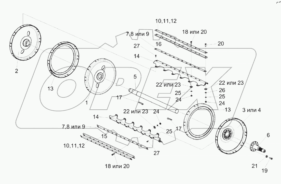  Барабан молотильный КЗК-8А-0104000-01