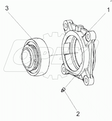  Опора КЗК 0102350