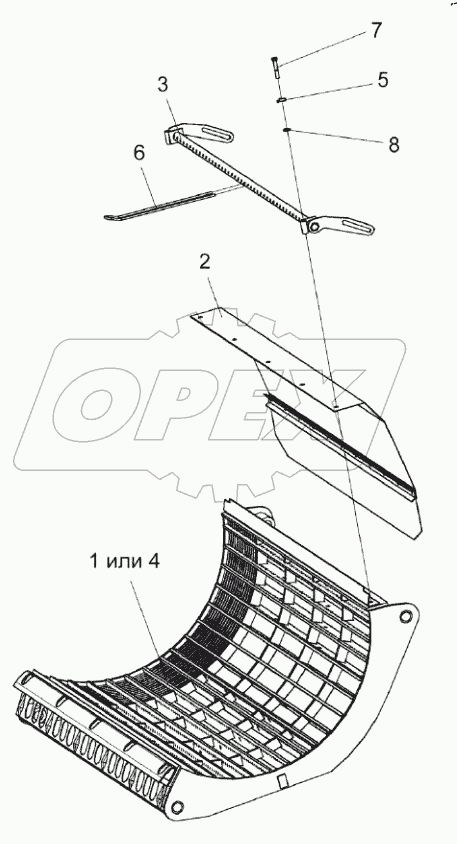  Подбарабанье КЗК 0103000-01