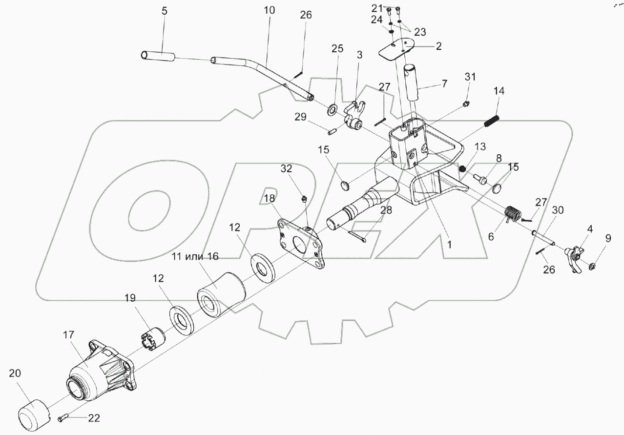  Устройство тяговое КЗР 0232000