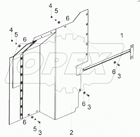  Установка щитка КЗК-8-0100200